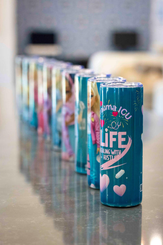 Healing With Hustle Trauma ICU Tumbler - view 2
