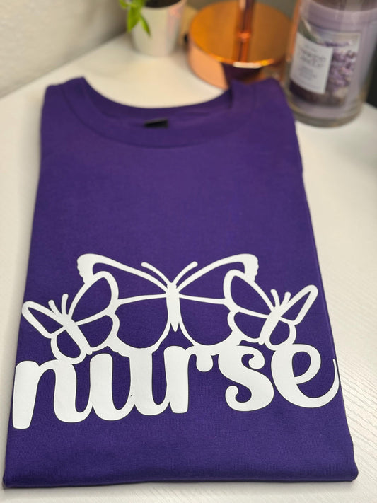 Butterfly Nurse T-Shirt