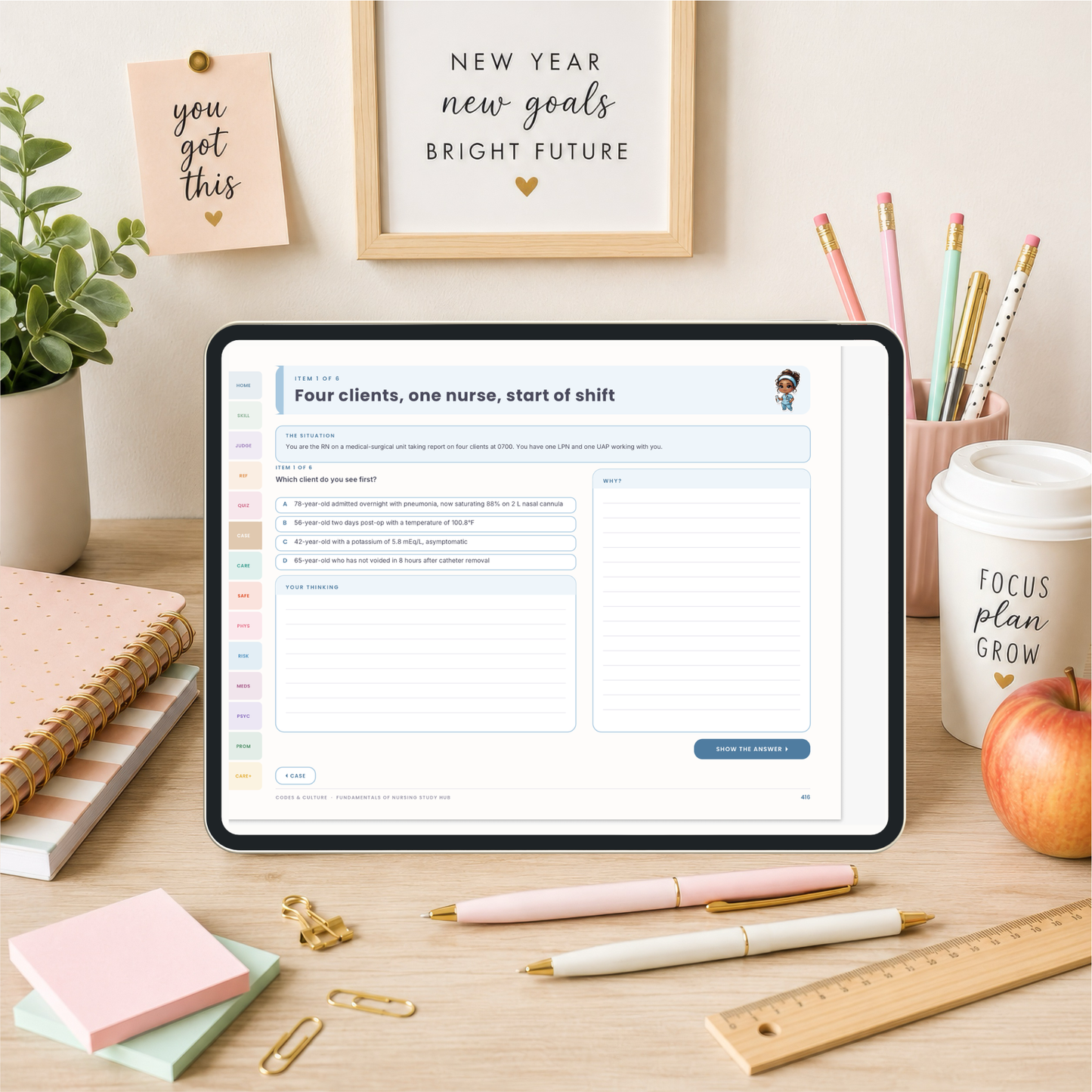 Fundamentals of Nursing Interactive Study Hub