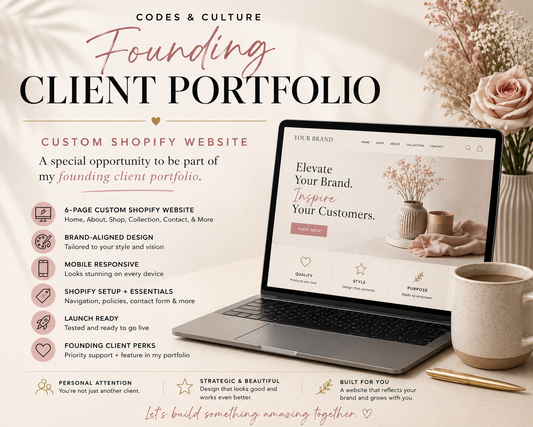 Founding Client Portfolio Program