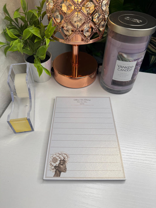 Melanin Florals Notepad - view 2