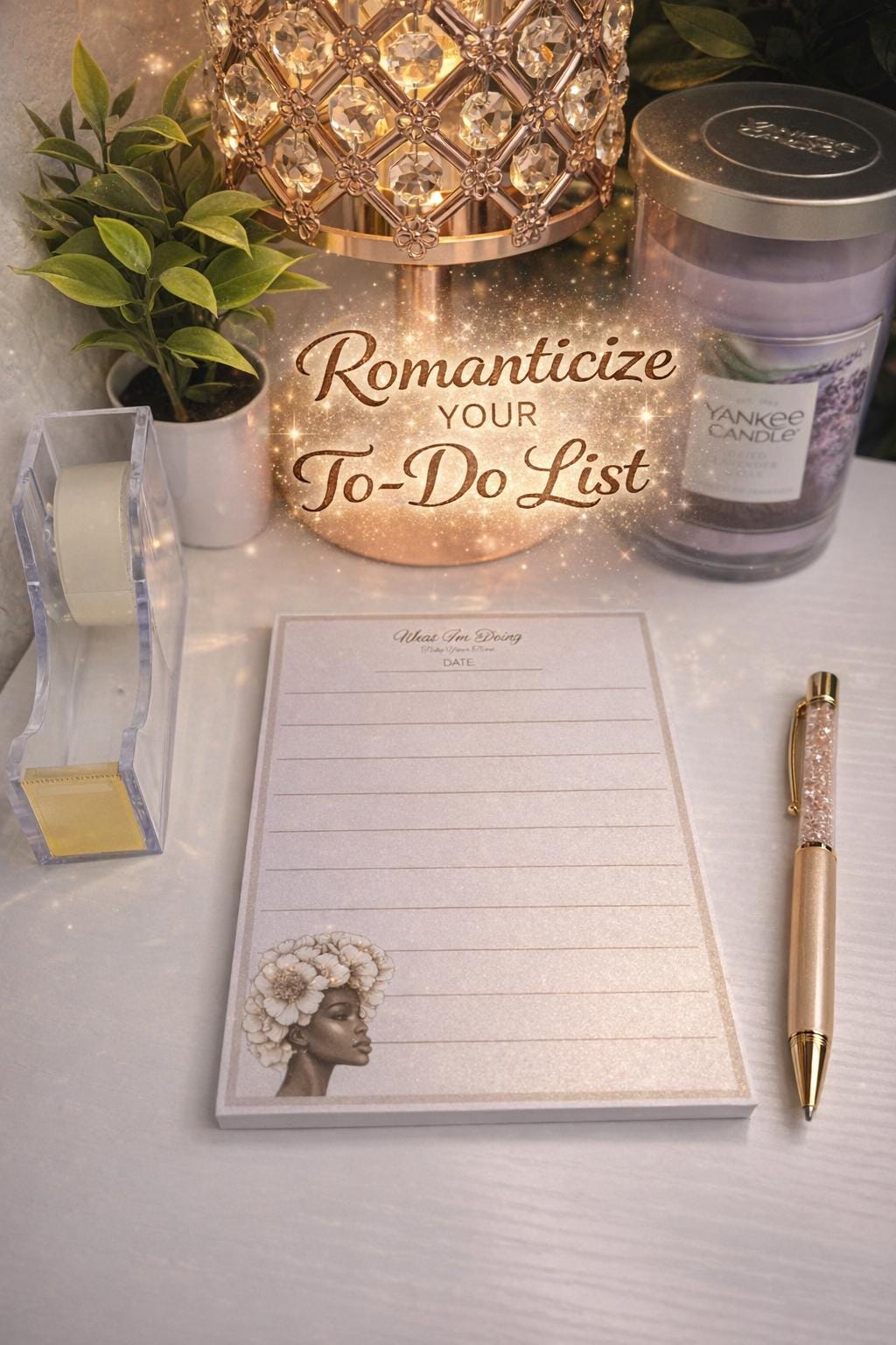 Melanin Florals Notepad