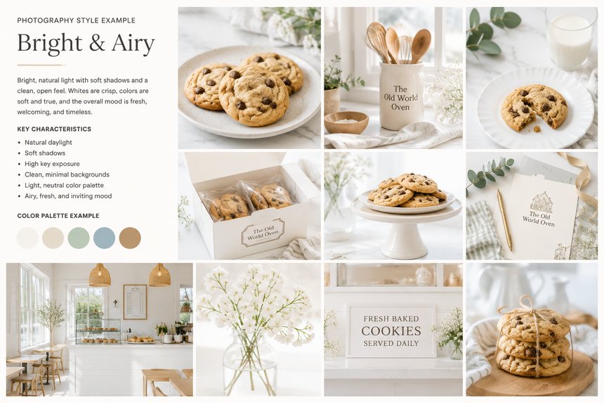 Bright & airy example